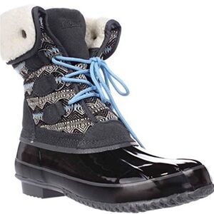 Khombu Faux Fur Winter Duck Snow Boots – Size 9